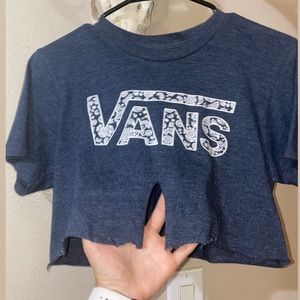Vans crop top tee